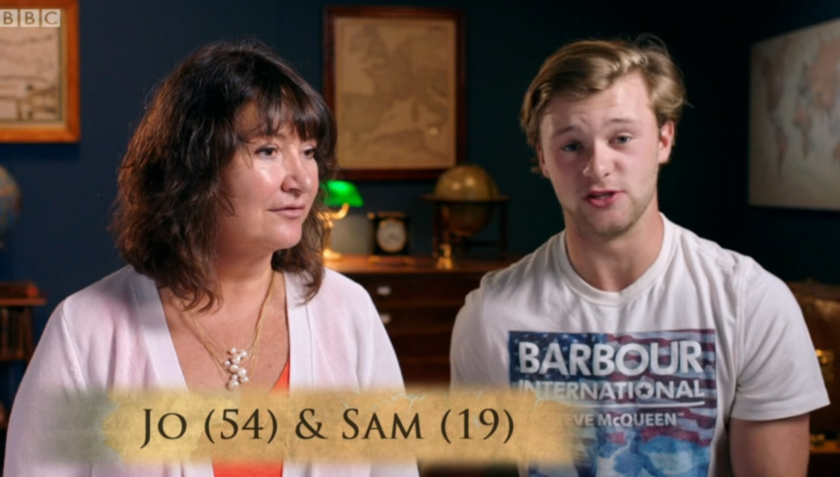 Jo and Sam on Race Across the World