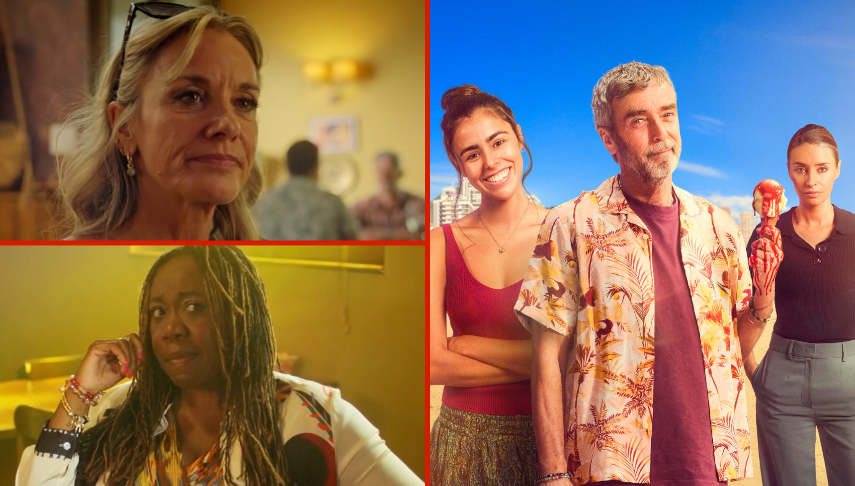 Benidorm is Murder on Channel 5: Tamzin Outhwaite and Chizzy Akudolu guest star in the cast of episode 5