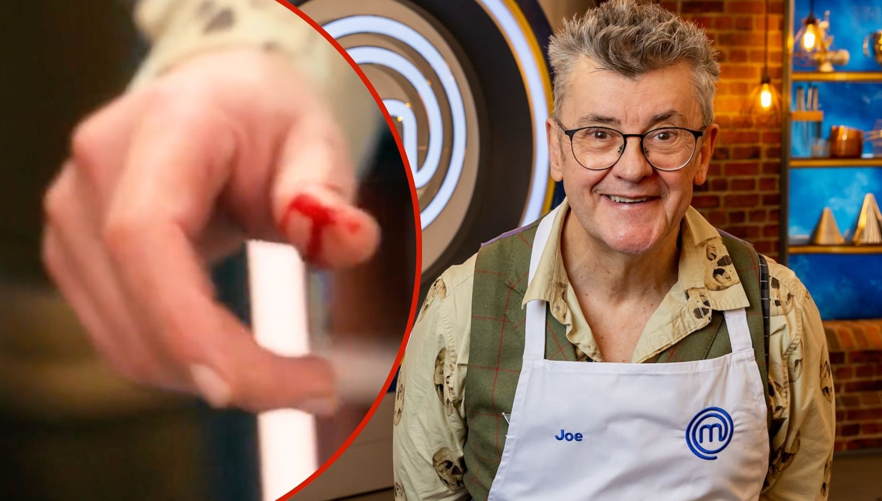 Celebrity MasterChef 2026's Joe Pasquale suffers multiple injuries in front of horrified judges Grace Dent and Giorgio Locatelli