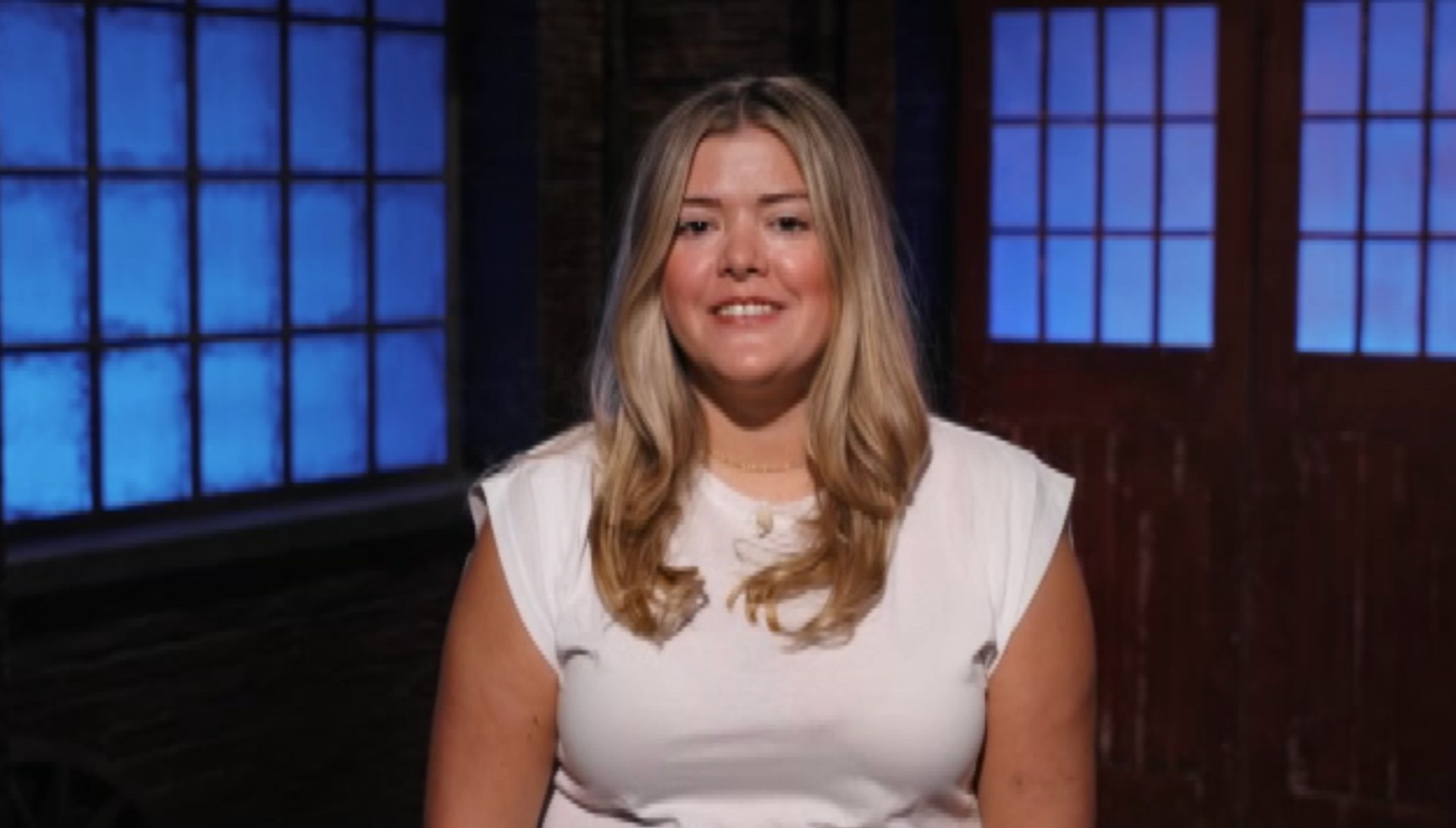 Louise Truman pitches her business Plotpackers on Dragons' Den