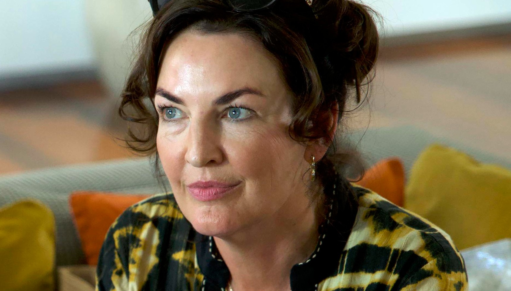 Ciara O'Callaghan as Tania in Benidorm is Murder