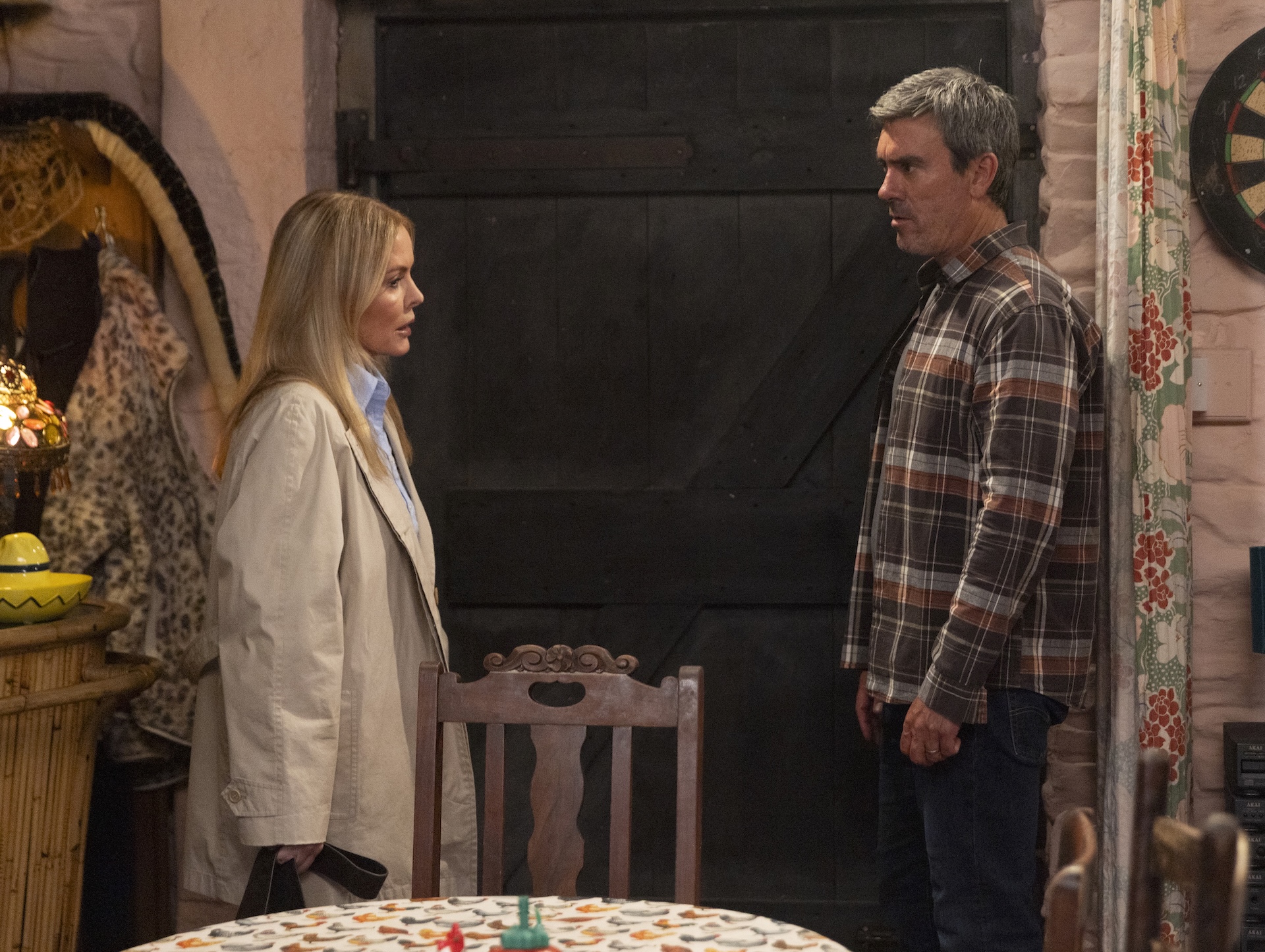 Sadie's announcement leaves Cain reeling (Credit: ITV)