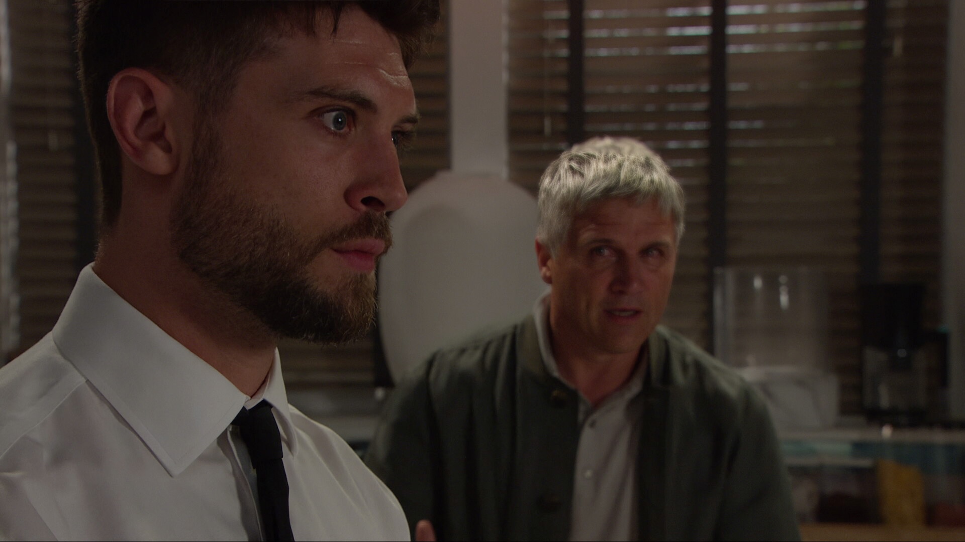 Joe taunts Caleb in Emmerdale spoilers (Credit: ITV)