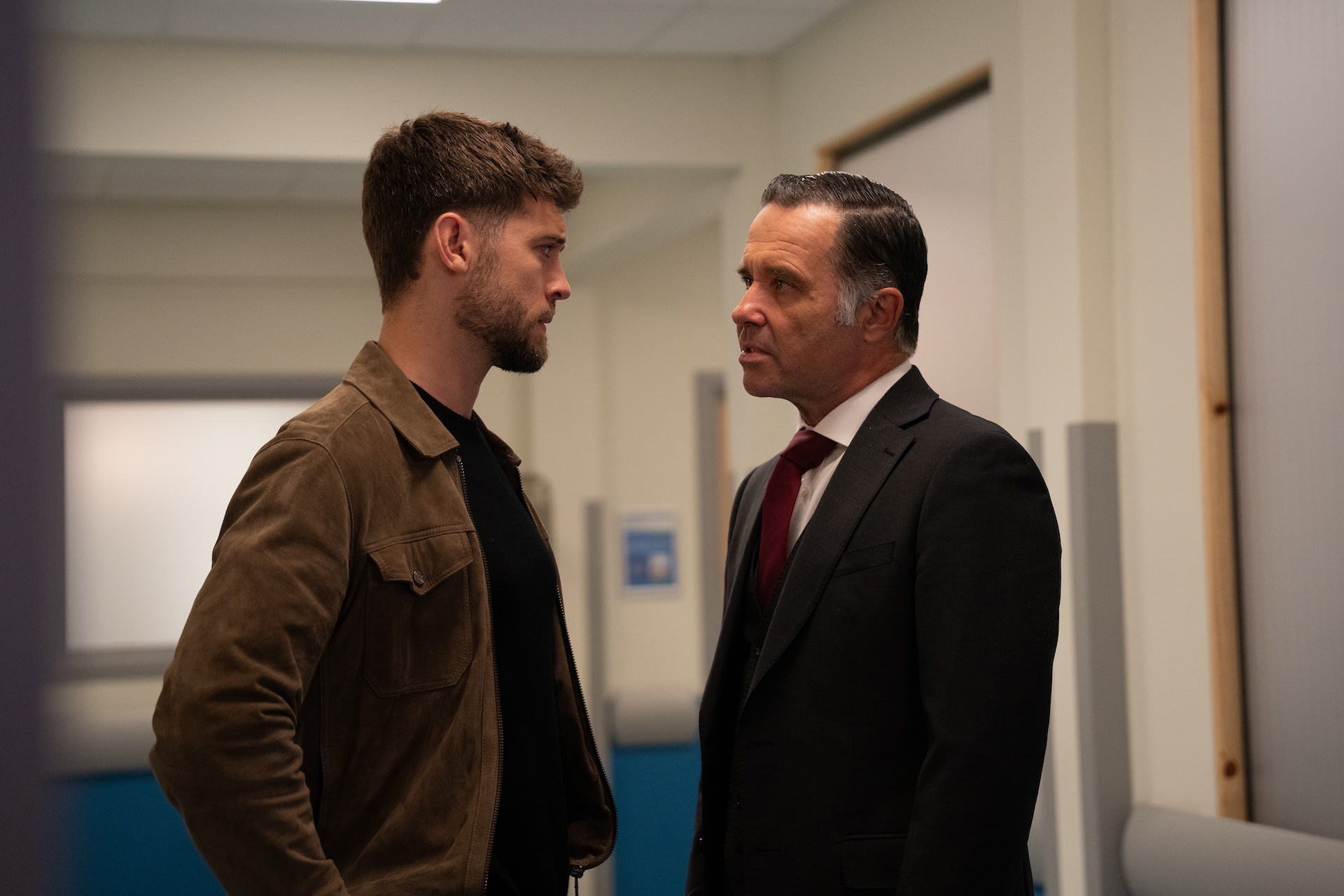 Graham threatens Joe in Emmerdale