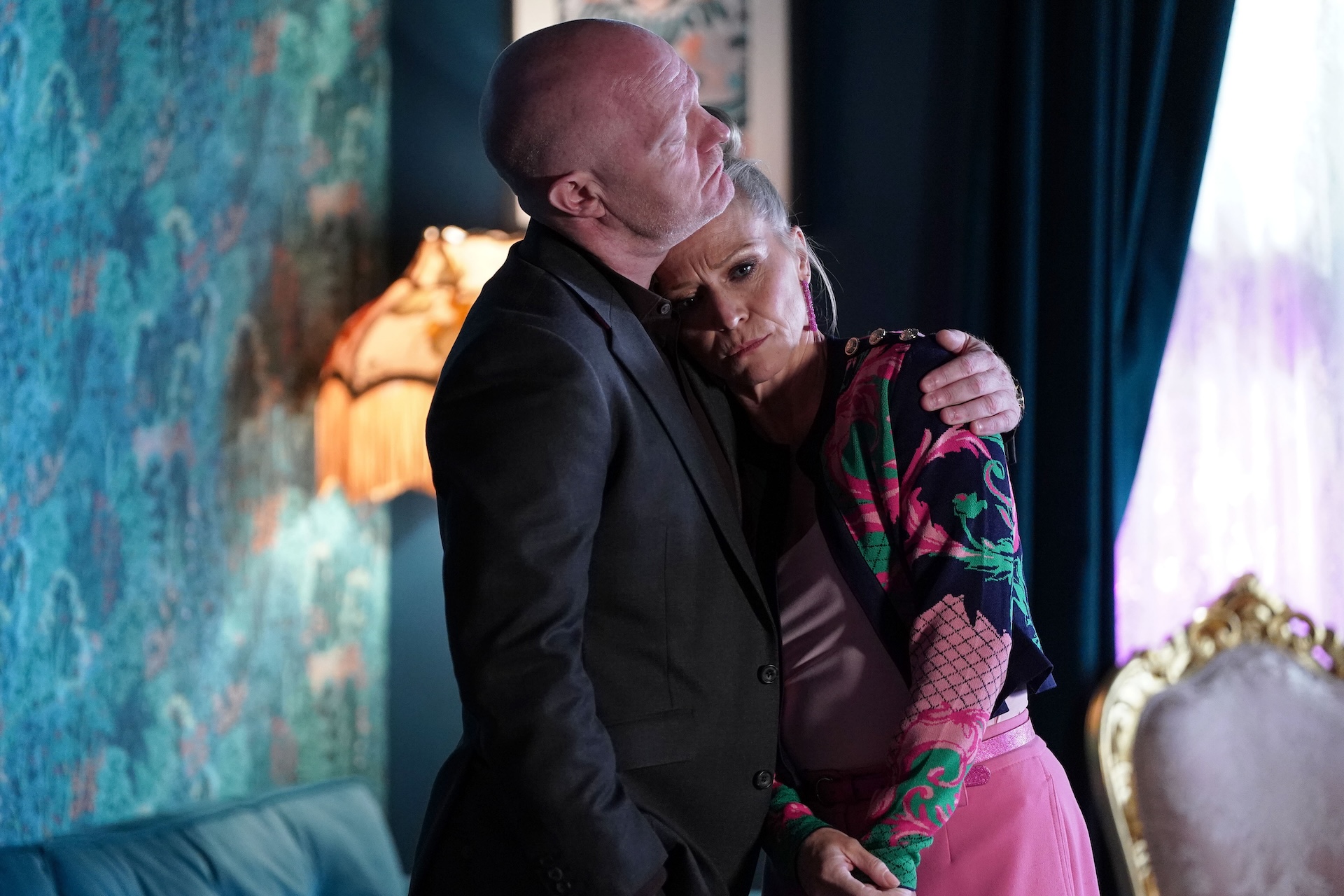 Linda is shocked to hear Nancy is back (Credit: BBC)