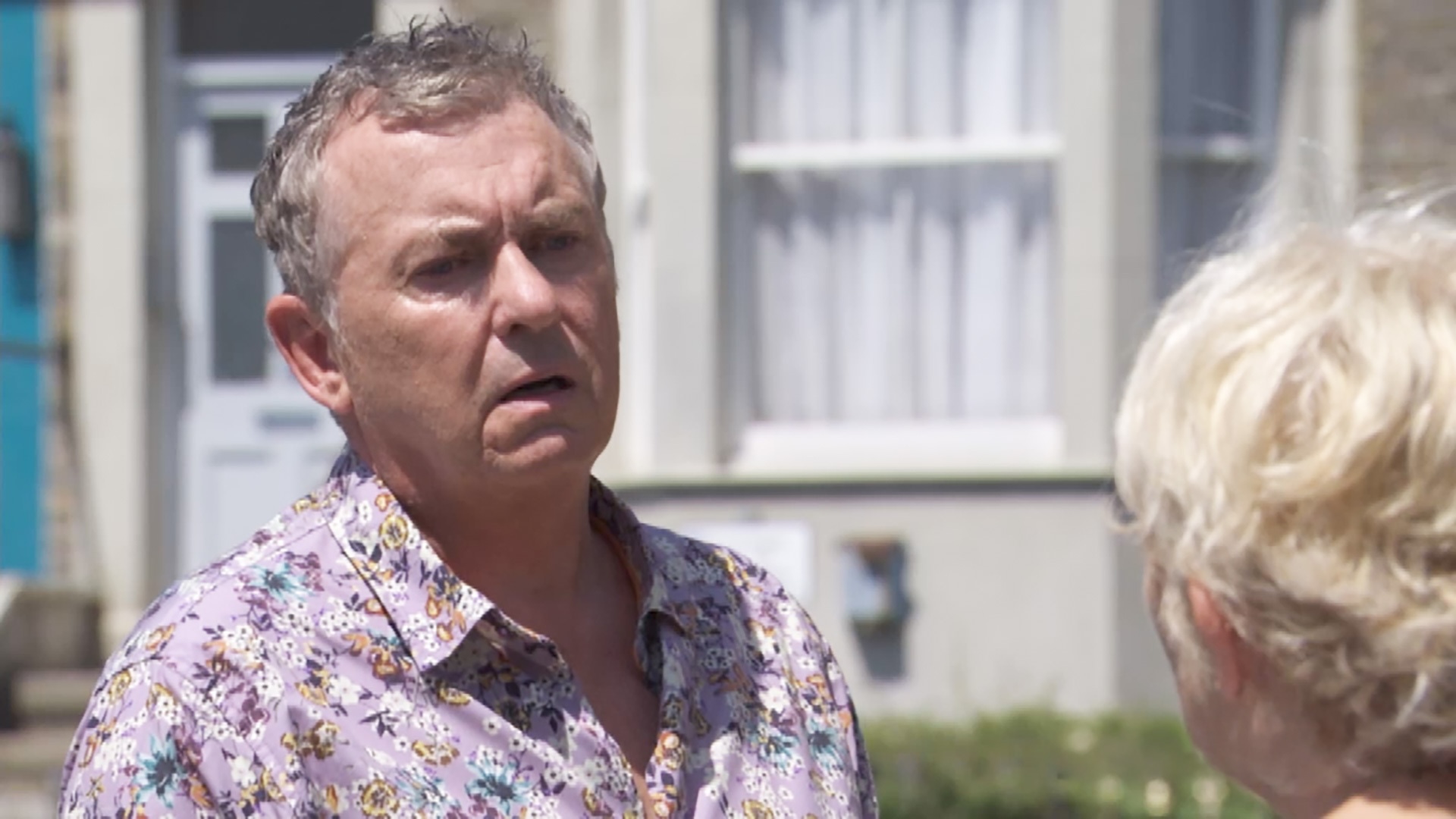 Alfie looks worried