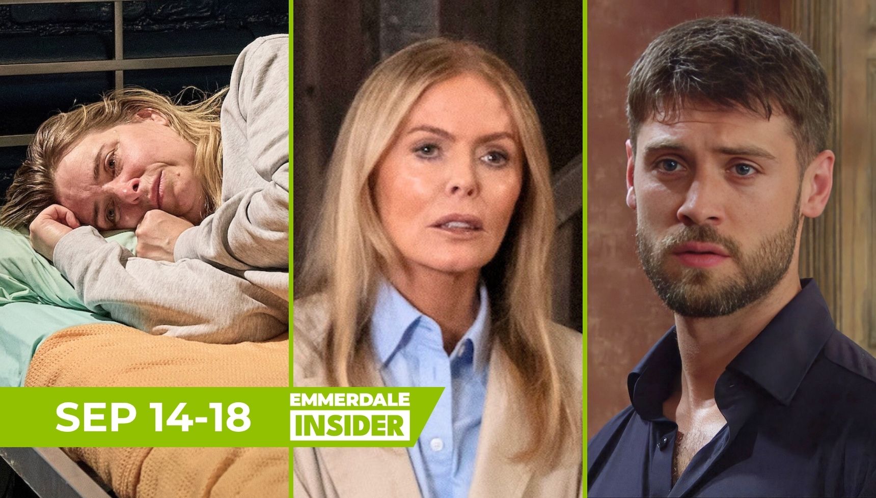 9 Emmerdale spoilers for next week: Charity at rock bottom, Sarah confesses and Sadie drops a bombshell on Cain