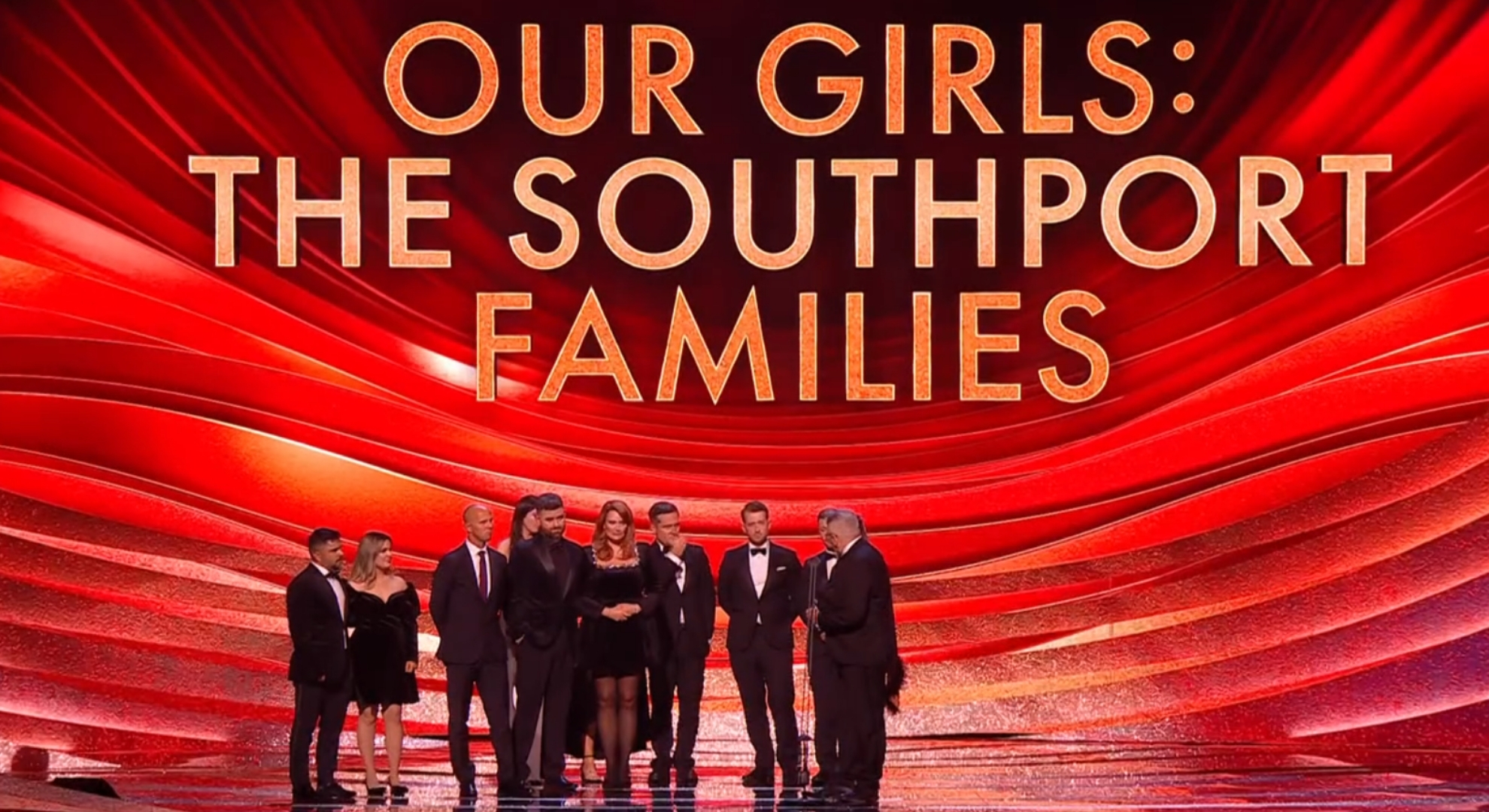 Southport families at the NTAs