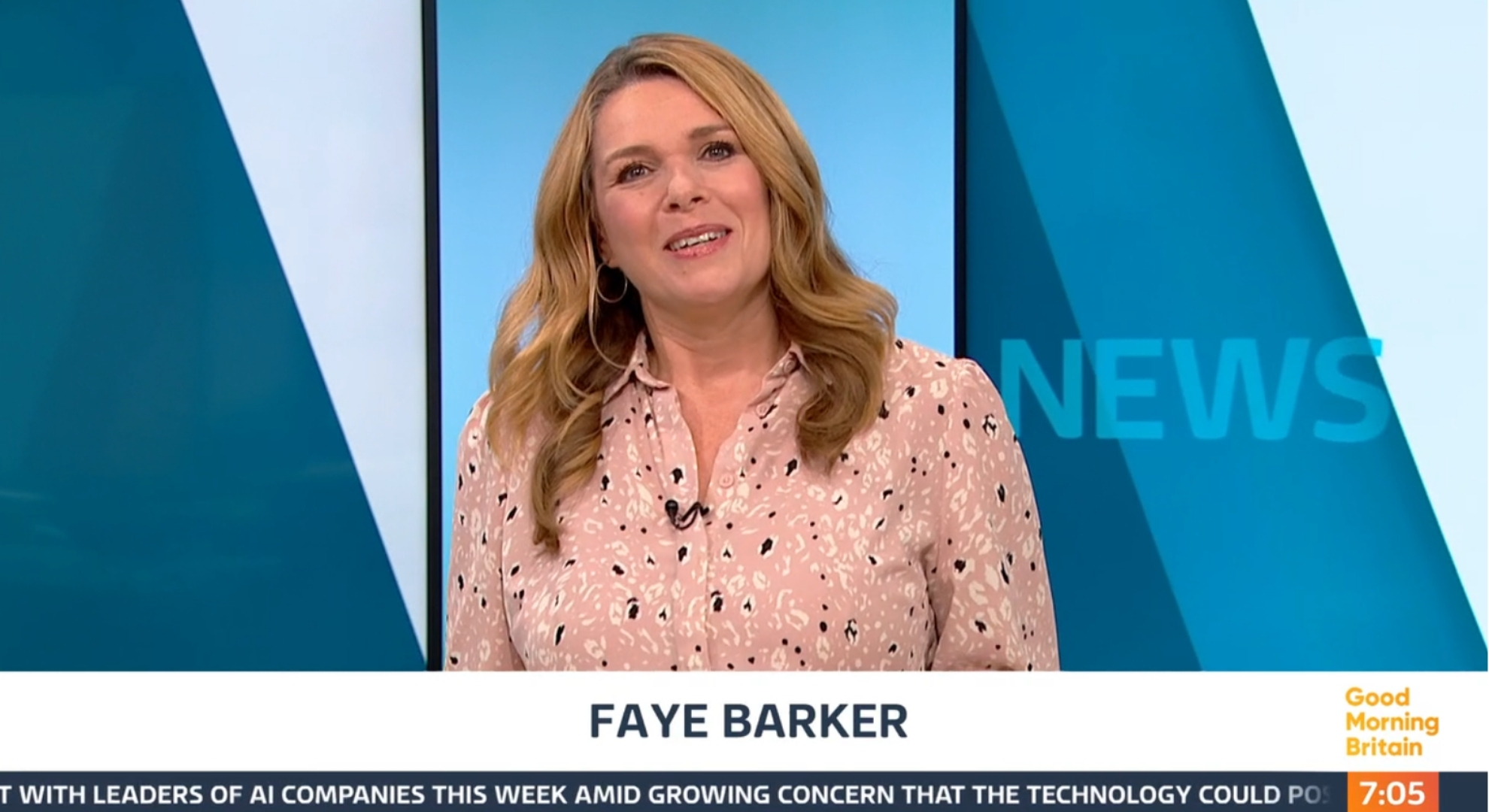 Faye Barker on Good Morning Britain 