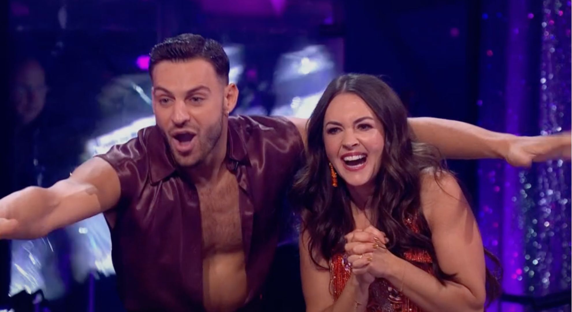 Vito Coppola and Lacey Turner