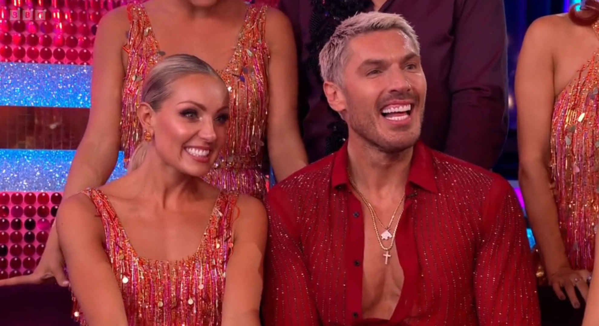 Amy Dowden and Chris Appleton on Strictly