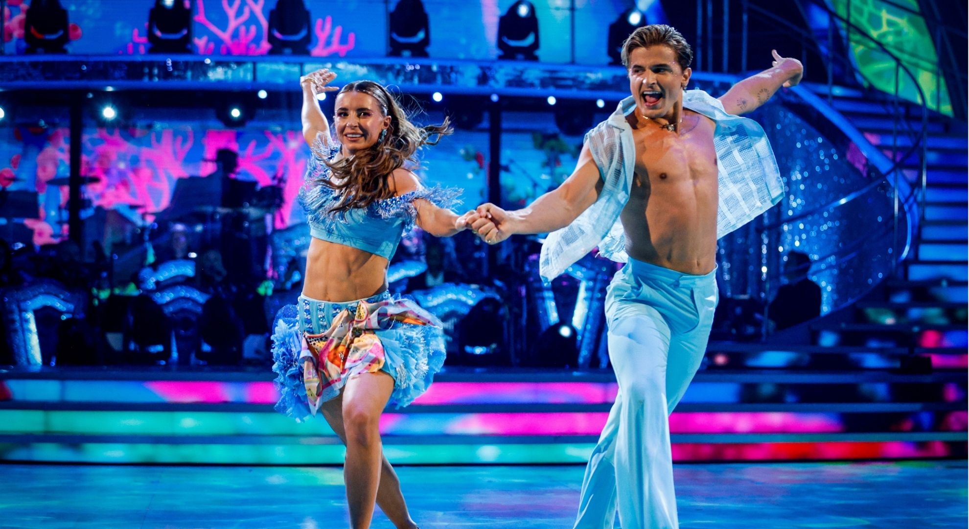 Dani Dyer and Nikita Kuzmin on Strictly