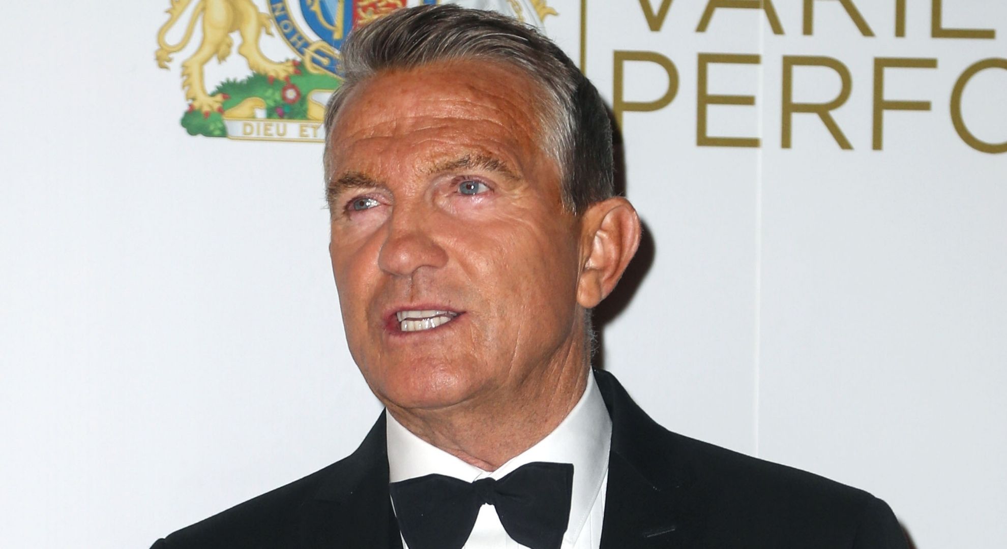 Bradley Walsh in a tuxedo 