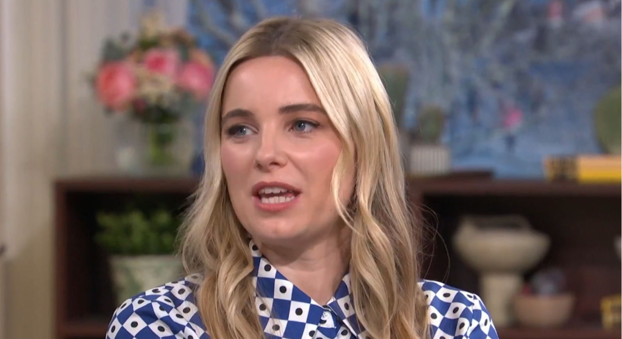 Sian Welby talking on This Morning