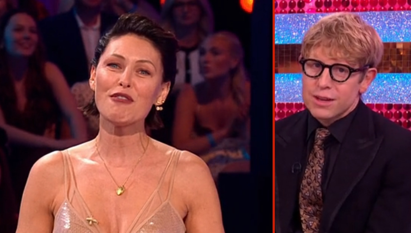 Emma Willis' 'cry for help' spotted during Strictly debut amid 'awkward' Josh Widdicombe moment