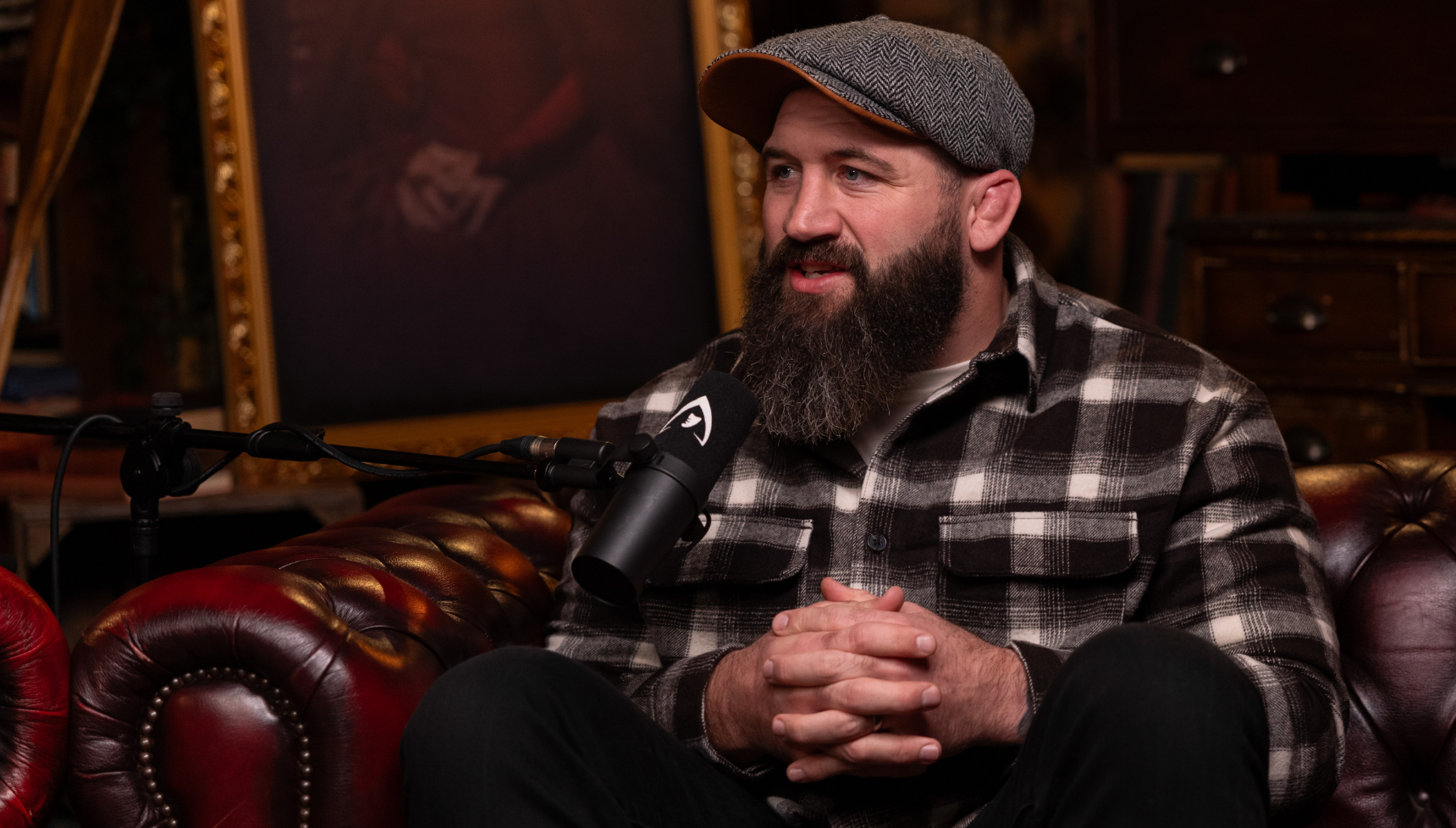 Joe Marler checked shirt Uncloaked