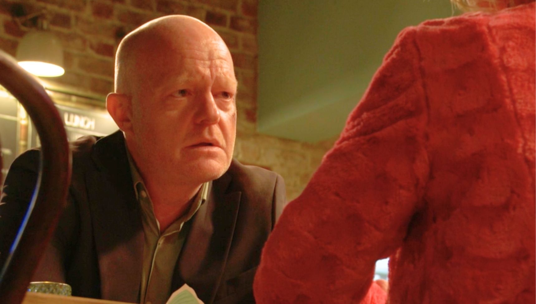 Linda and Max in EastEnders (Credit: BBC)