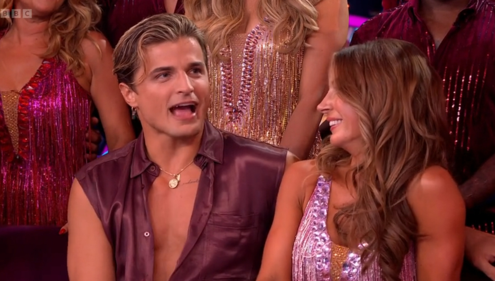 Nikita Kuzmin and Dani Dyer on Strictly