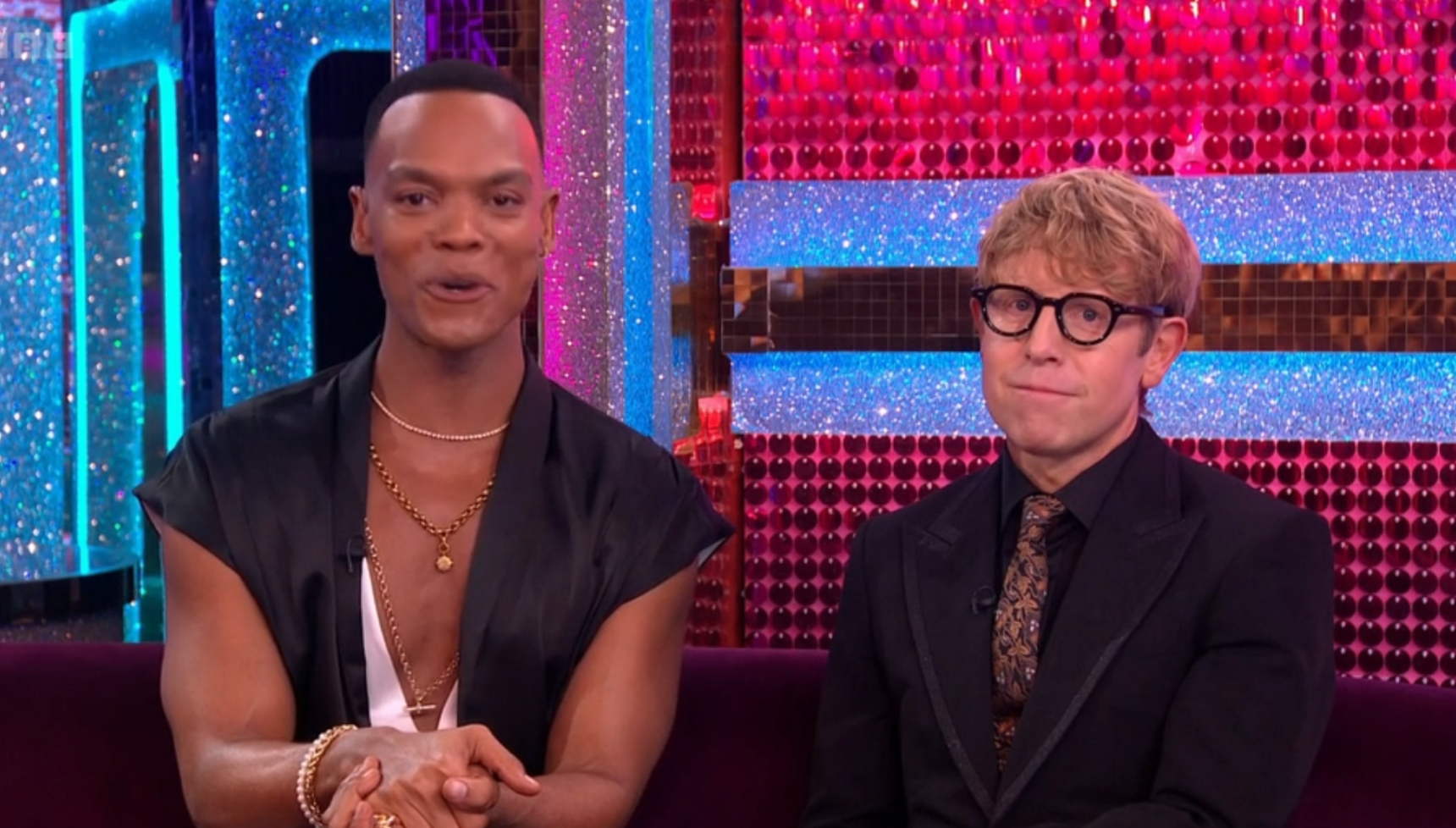 Johannes Radebe and Josh Widdicombe on Strictly