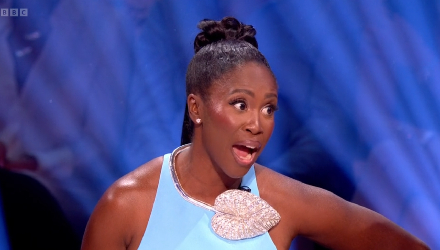 Motsi Mabuse talking on Strictly