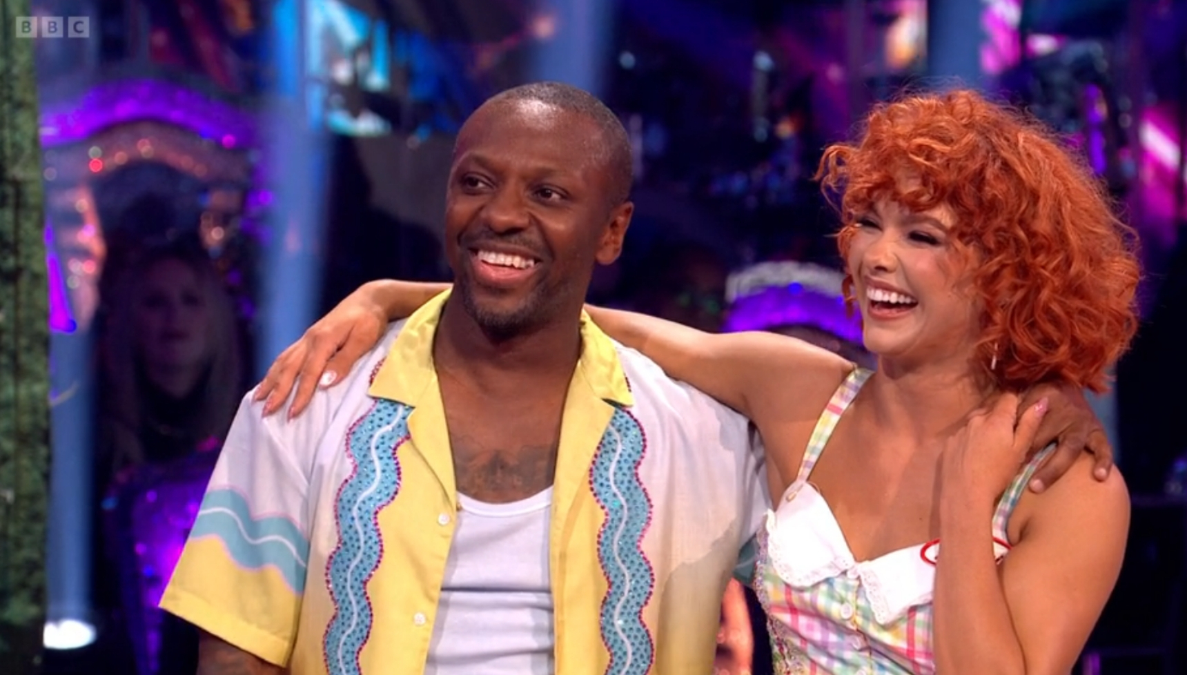 Shaun Wright-Phillips and Alexis Warr on Strictly