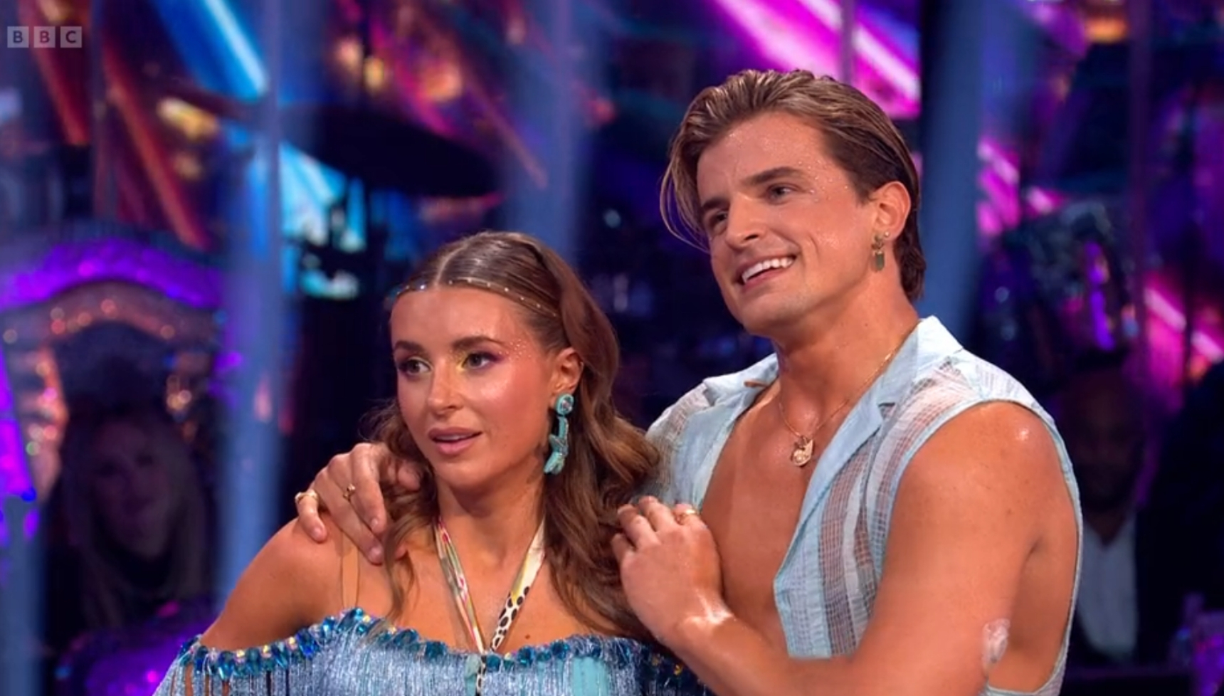 Dani Dyer and Nikita Kuzmin on Strictly