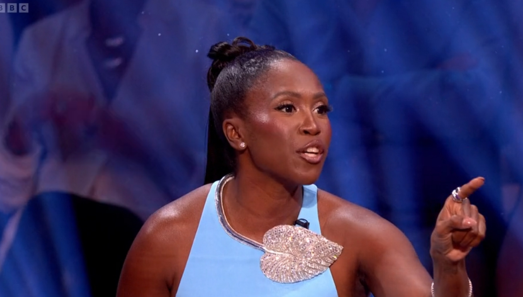 Motsi Mabuse talking on Strictly