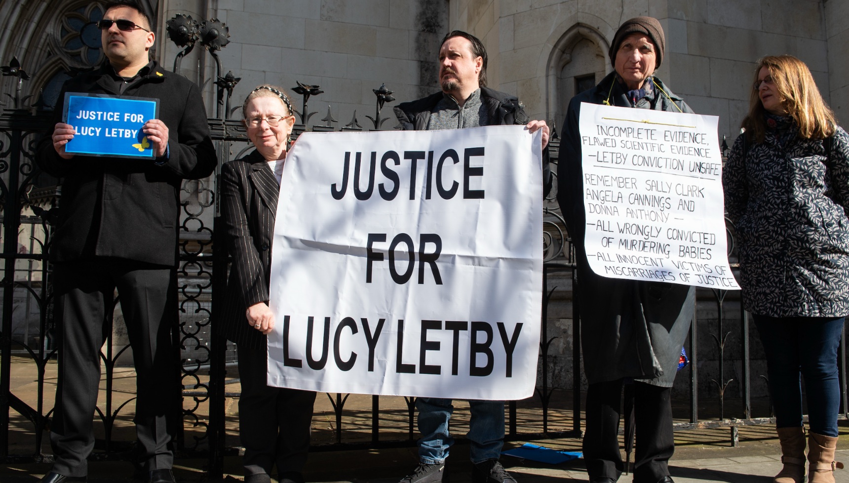 Free Lucy Letby protesters