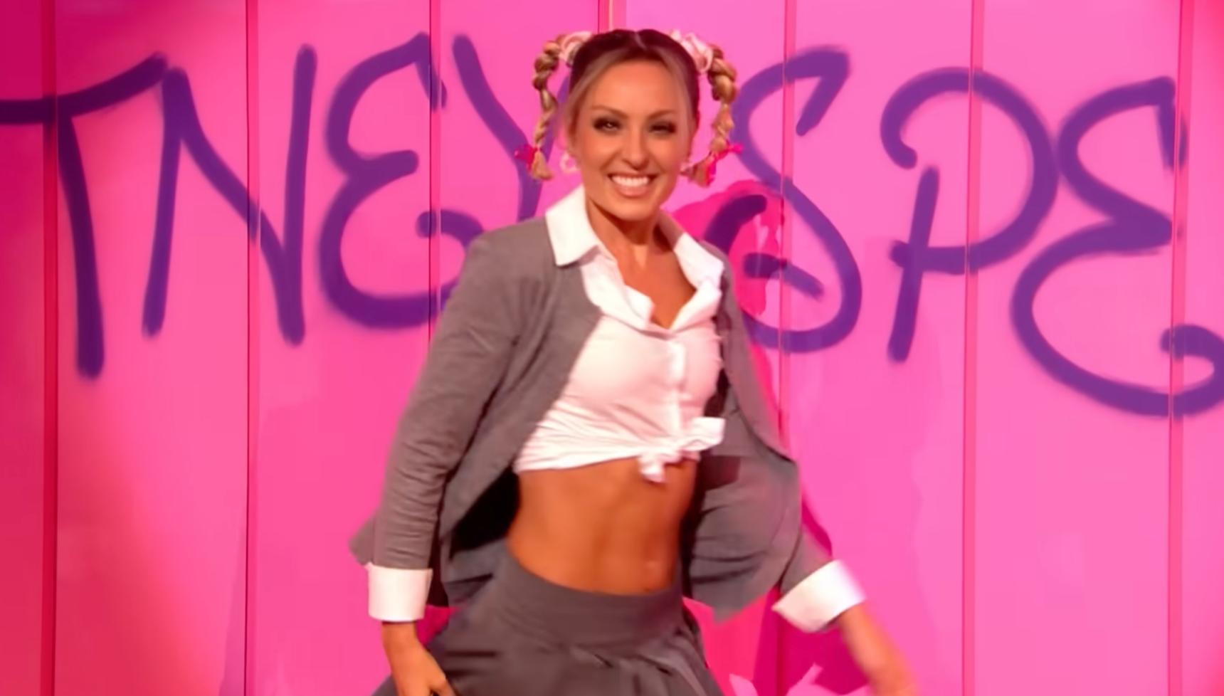Amy Dowden as Britney Spears