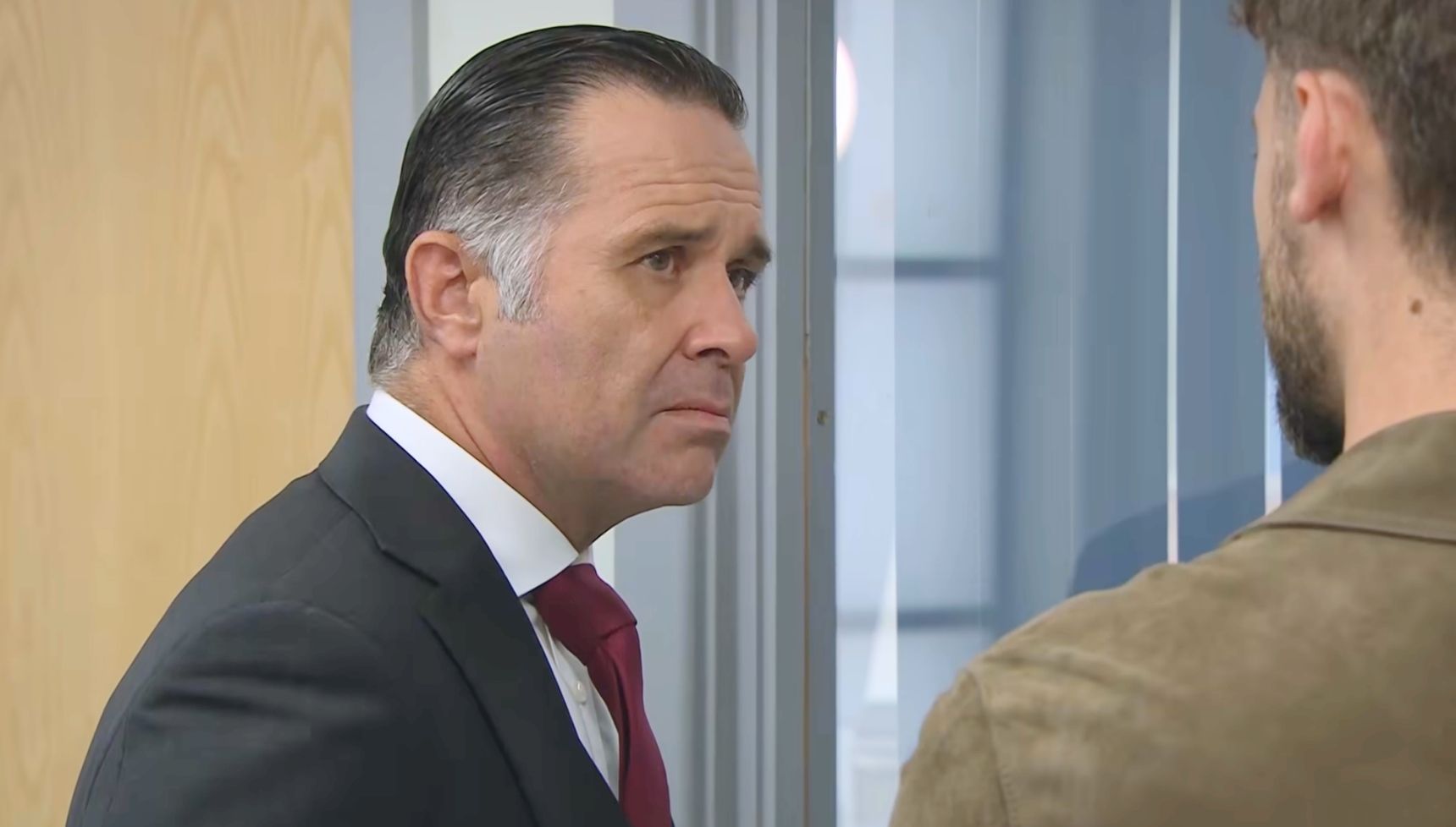 Joe and Graham in Emmerdale (Credit: ITV)