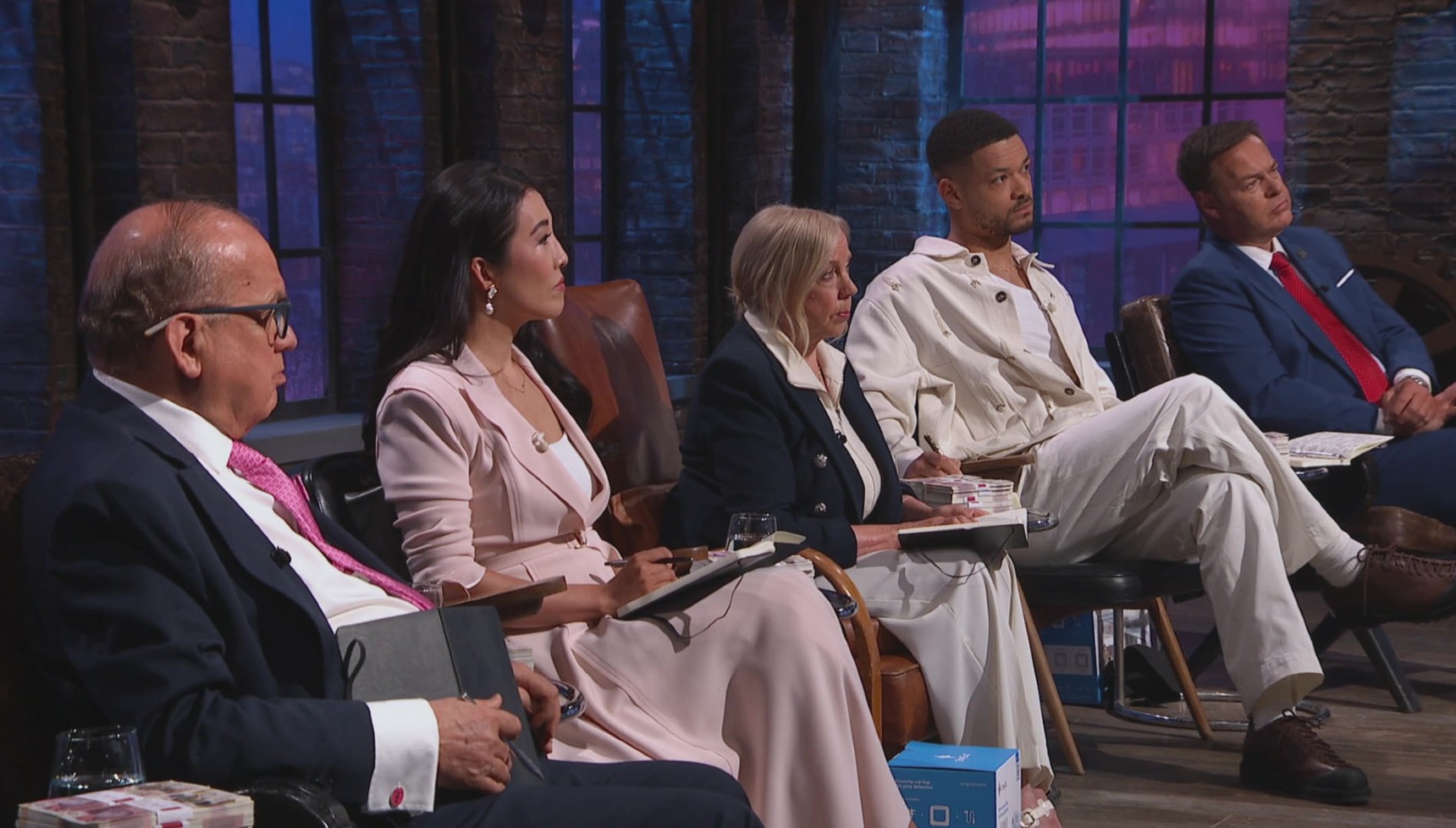 Susie Ma on the Dragons' Den panel