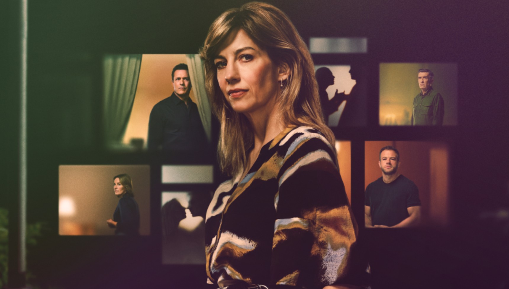 Claire Goose in promo shot for Complicit on Channel 4