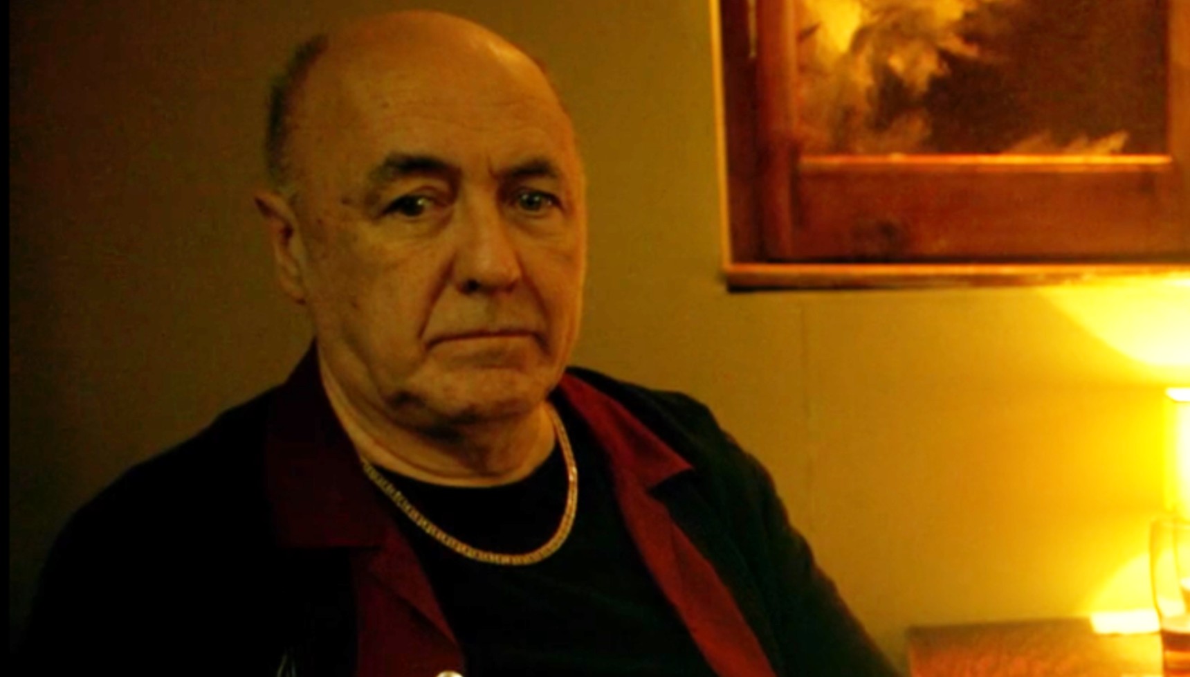 Actor James Quinn stars as dodgy Gav in this week's Benidorm is Murder (Credit: Channel 5)