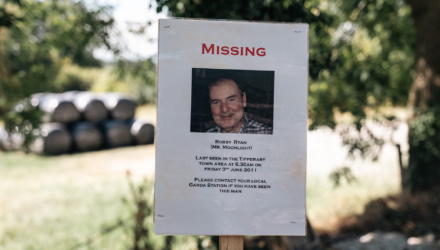 Brendan Coyle as murder victim Bobby Ryan in missing picture
