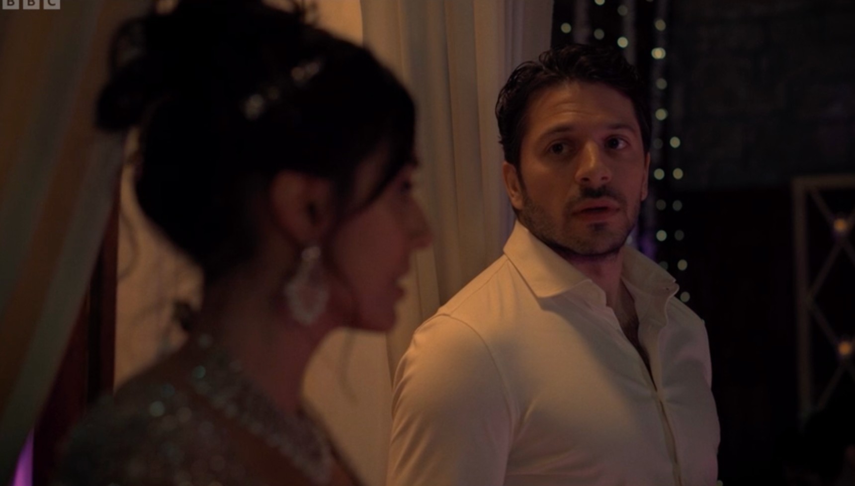 Aria and Luke in The Split Up