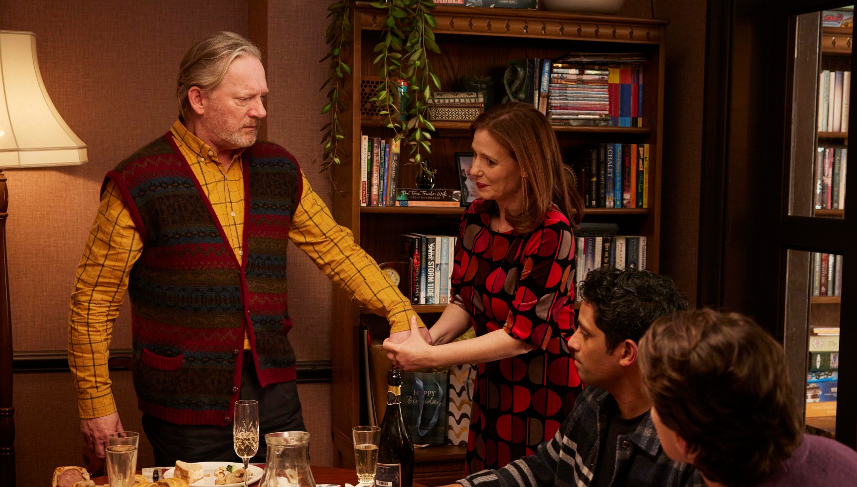 Douglas Henshall and Amy Nuttall in Forever Home