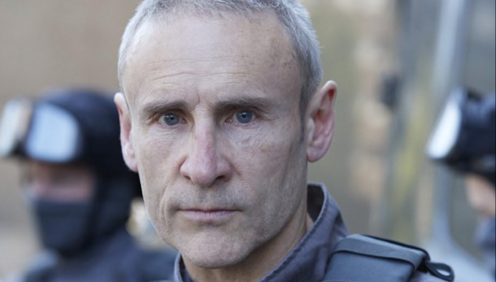 Cal MacAninch in police uniform