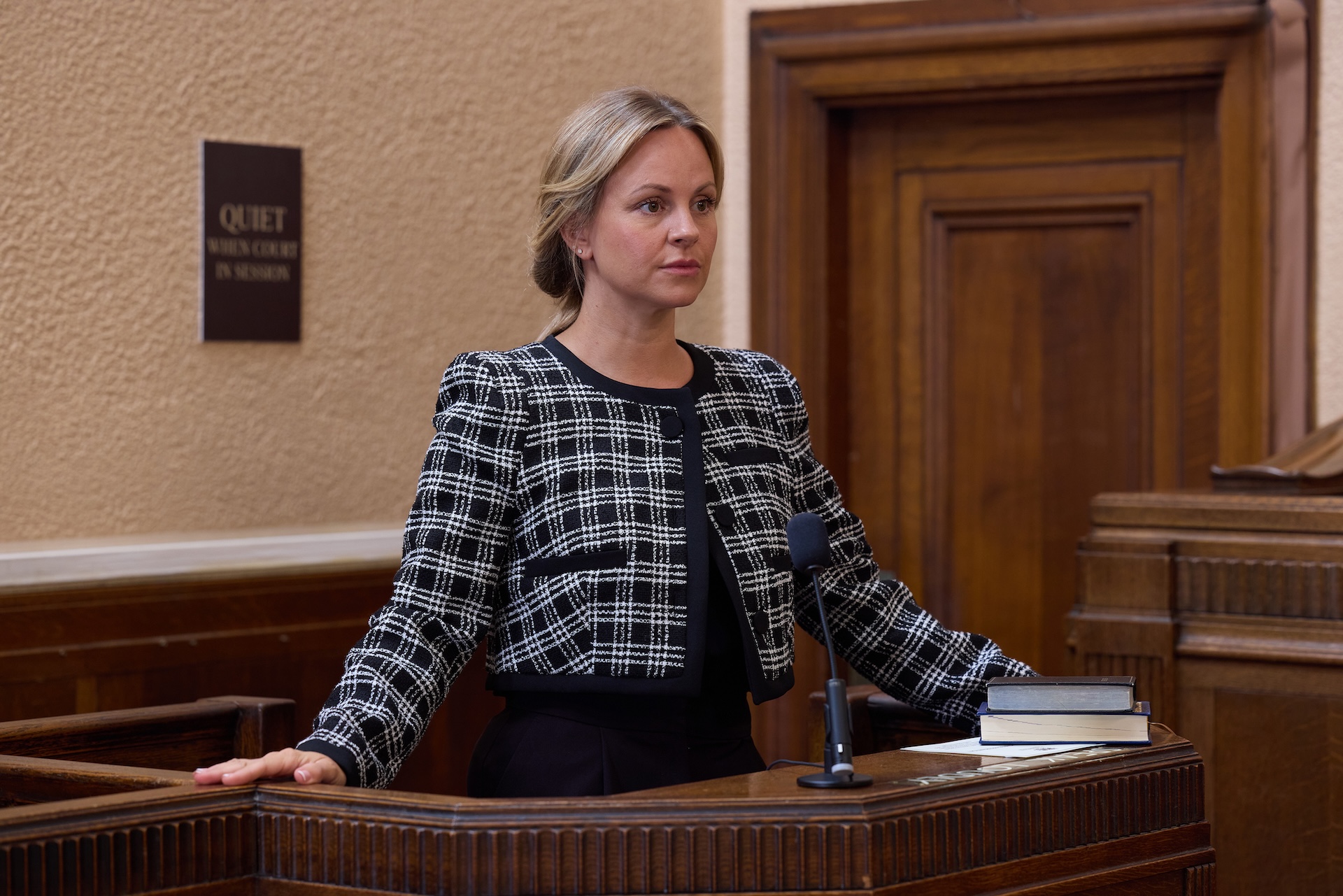 Sarah faces pressure in court in Coronation Street spoilers (Credit: ITV)