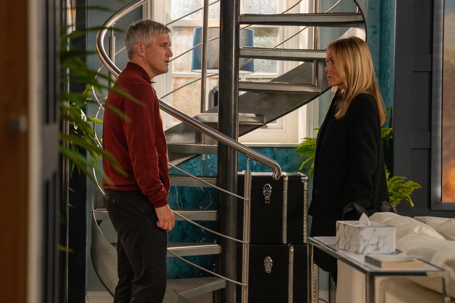 Caleb wants Sadie gone, but will she play ball? (Credit: ITV)