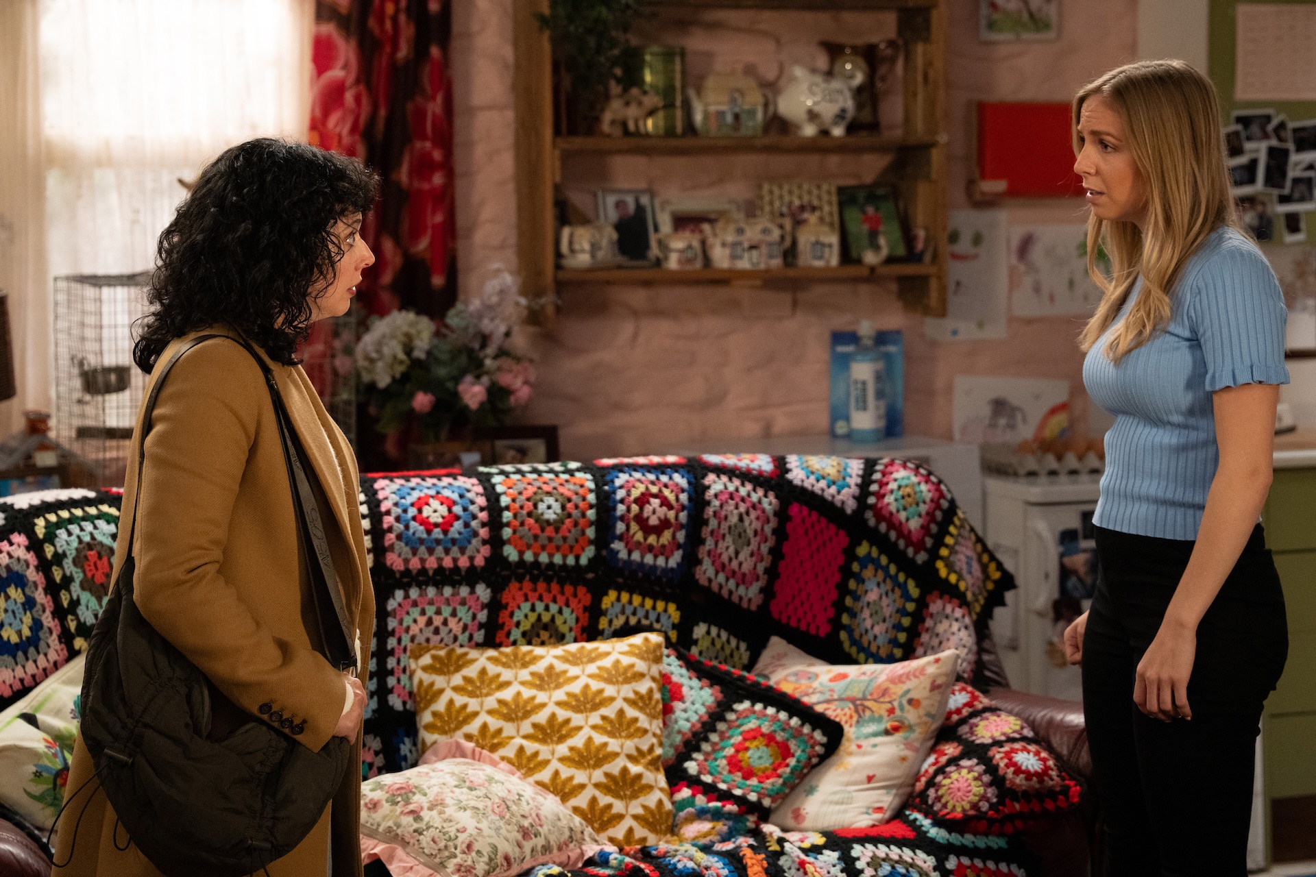 Belle gets it wrong about Caz (Credit: ITV)