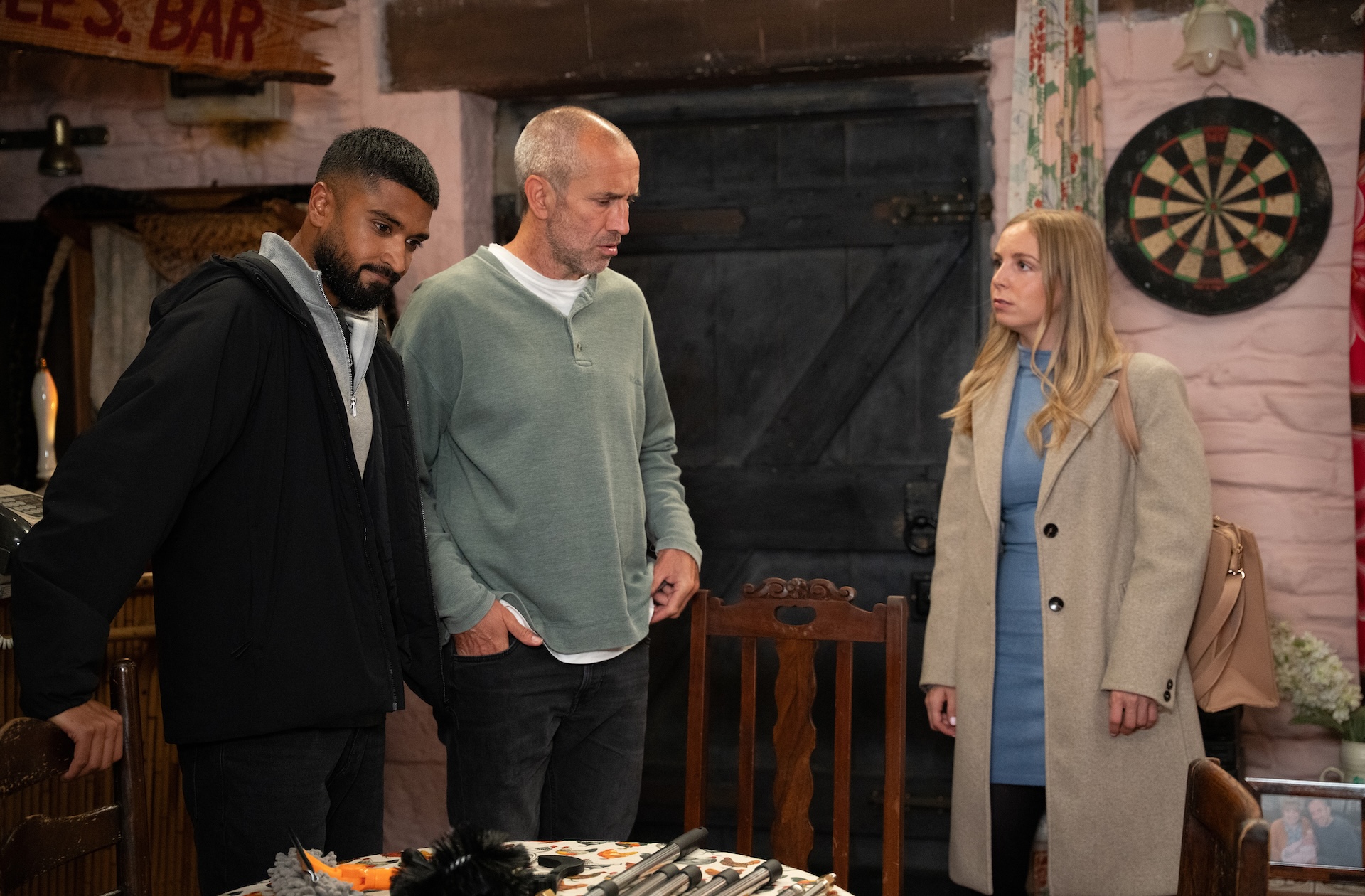 Will Belle find out about the flowers? (Credit: ITV)