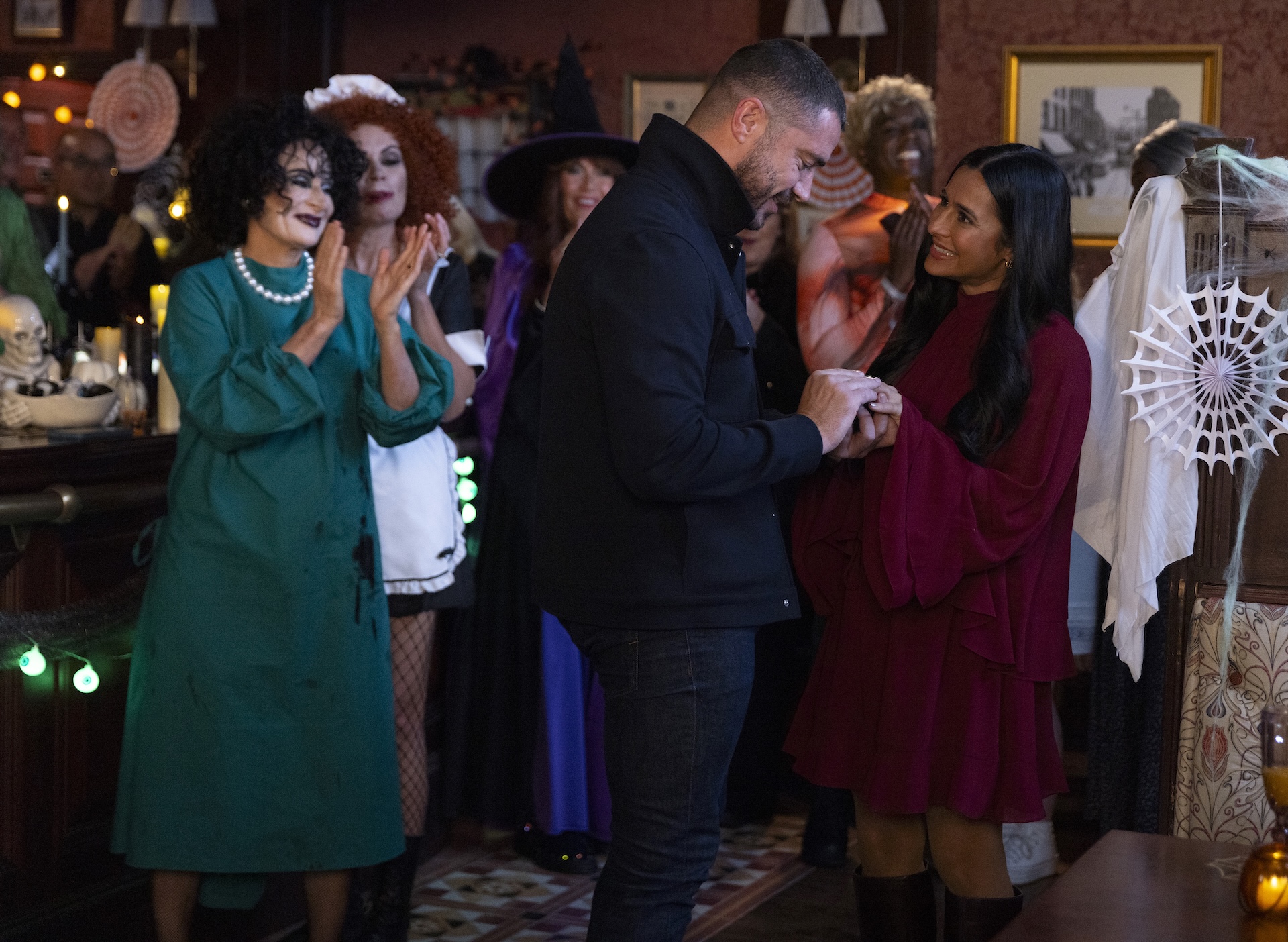 Adam finally gets the chance to propose to Alya at last (Credit: ITV)
