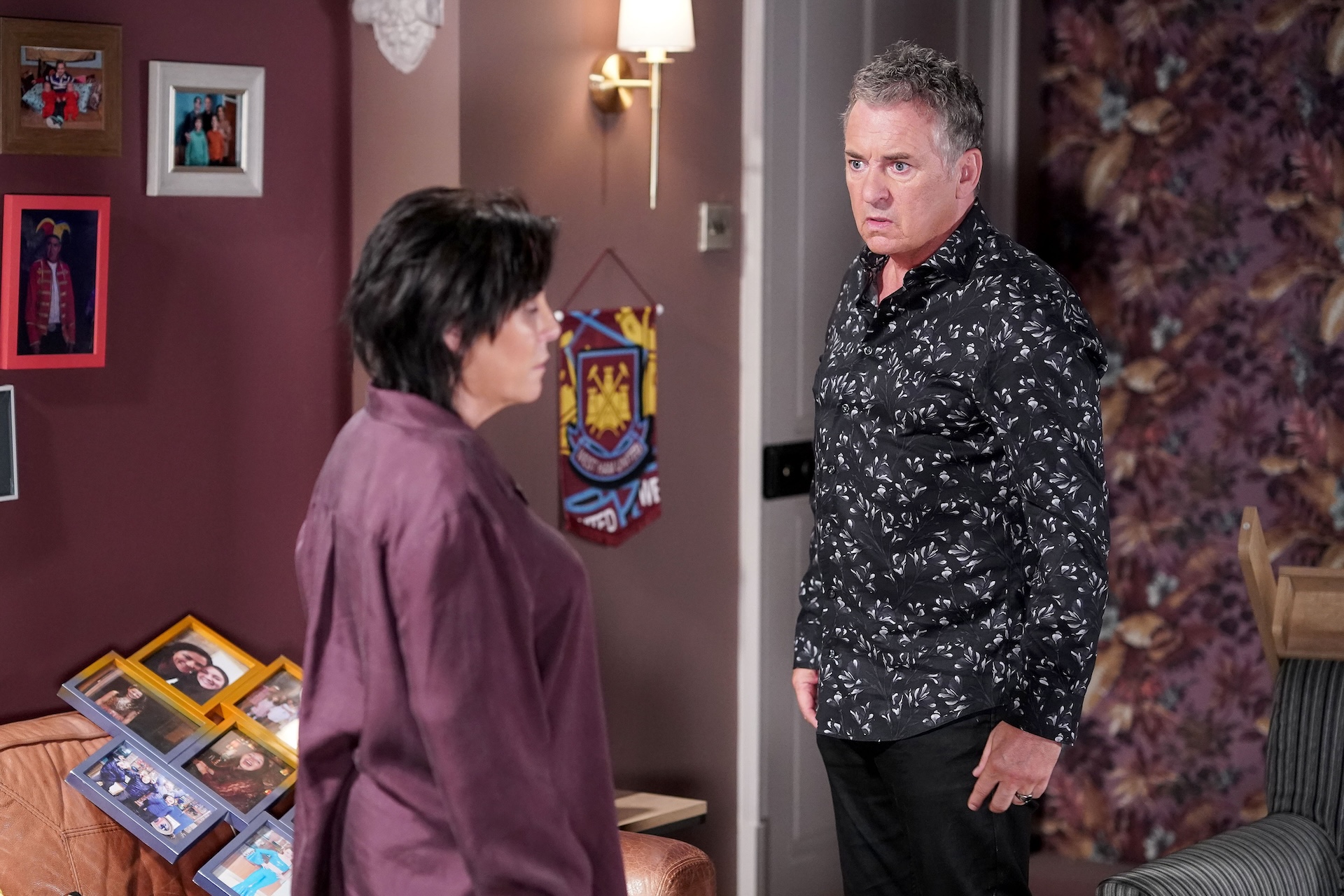 Kat and Alfie have a huge showdown today (Credit: BBC)