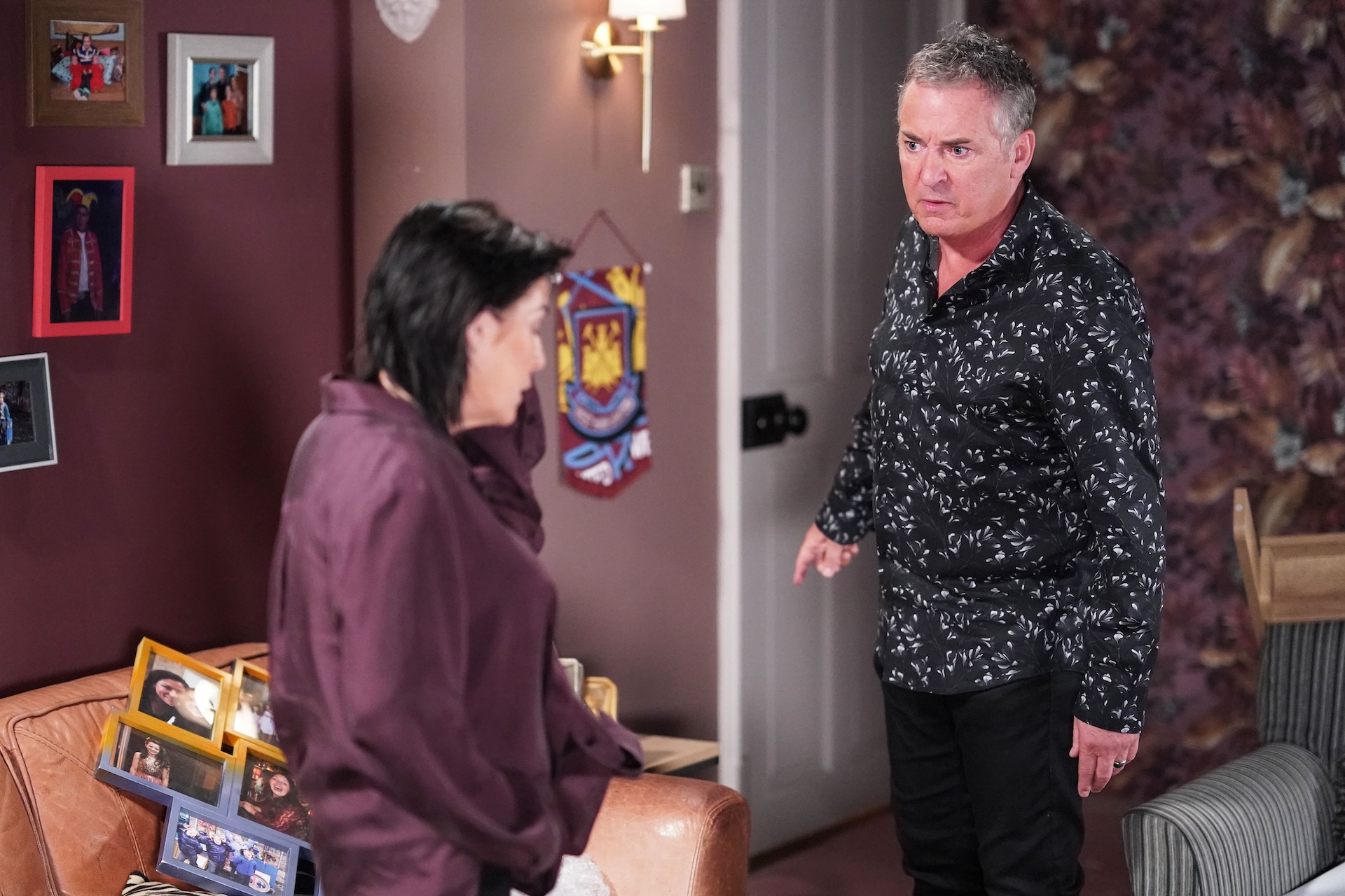 Things are tense between Kat and Alfie (Credit: BBC)