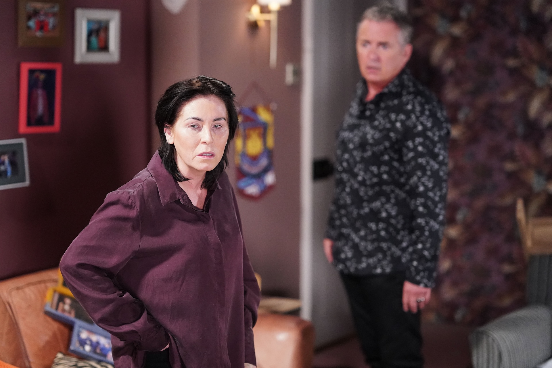 Things are tense between Kat and Alfie (Credit: BBC)