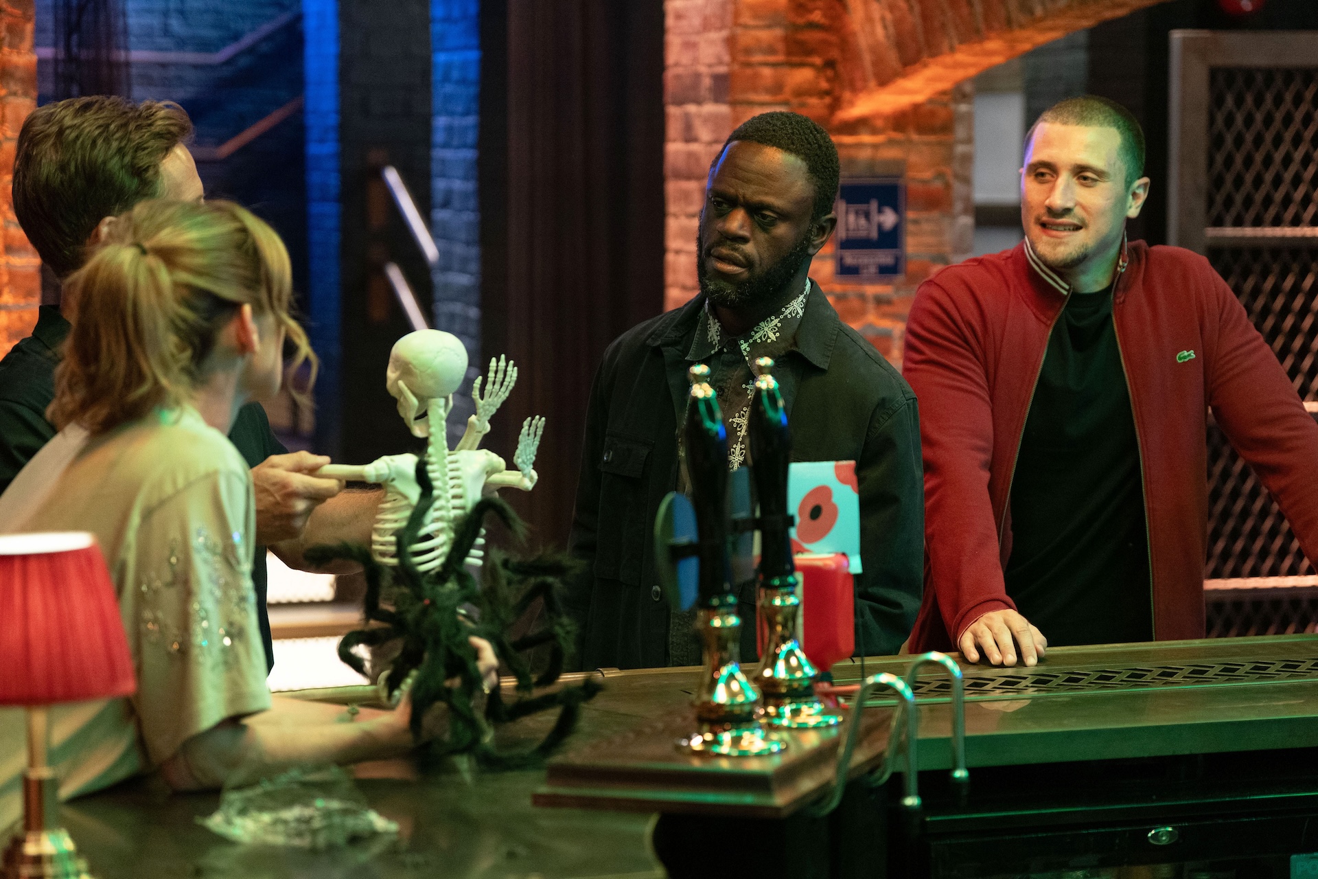 Kojo gets roped into helping Harry for Halloween in EastEnders spoilers (Credit: BBC)
