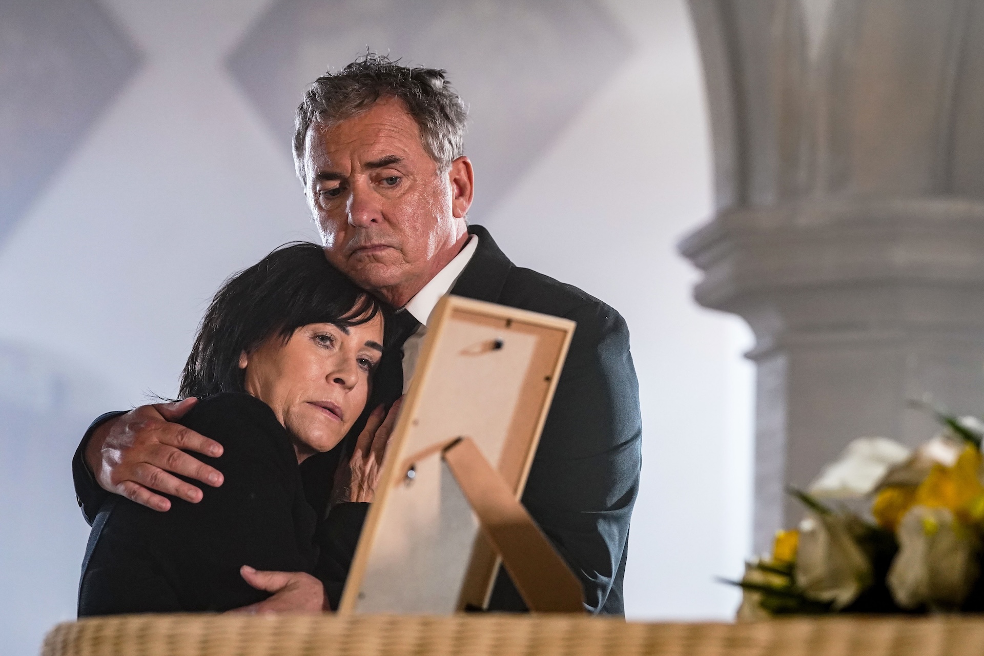 Kat opens up about Zoe's death (Credit: BBC)