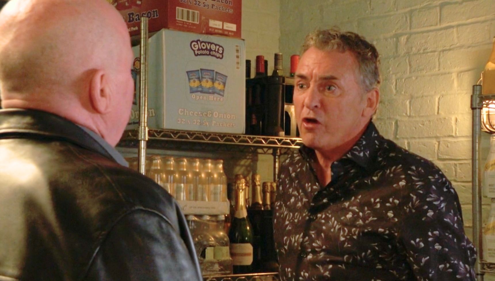 Alfie arguing with Phil in EastEnders (Credit: BBC)