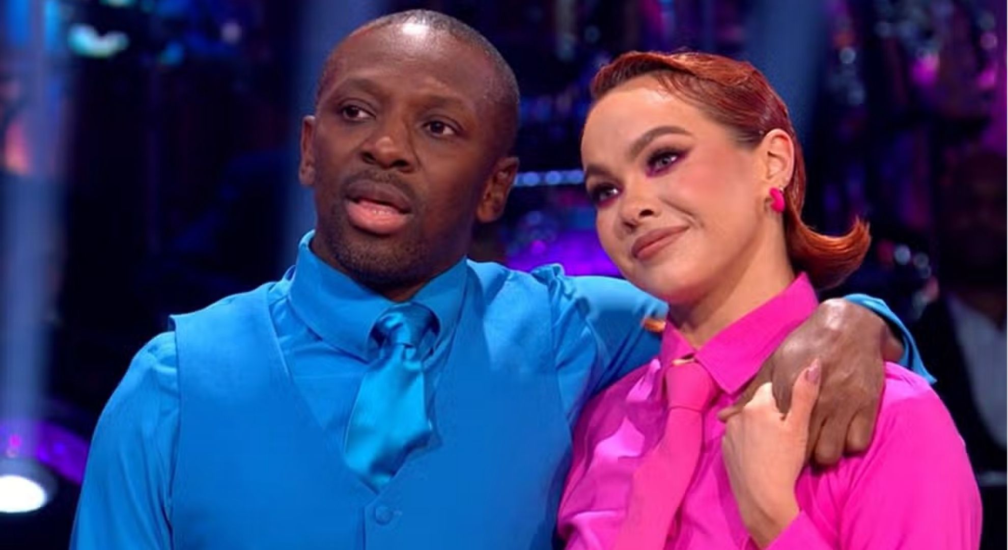 Shaun Wright-Phillips and Alexis Warr on Strictly