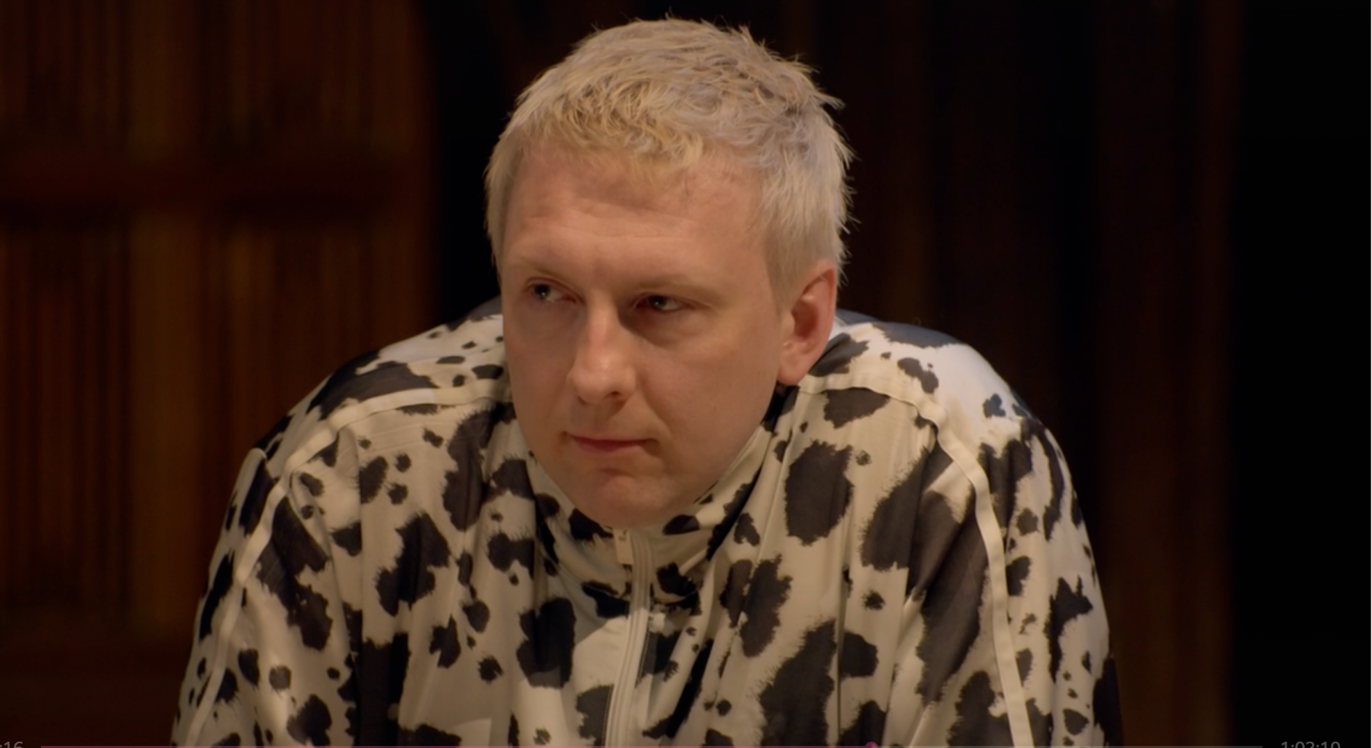 Joe Lycett on Celebrity Traitors 